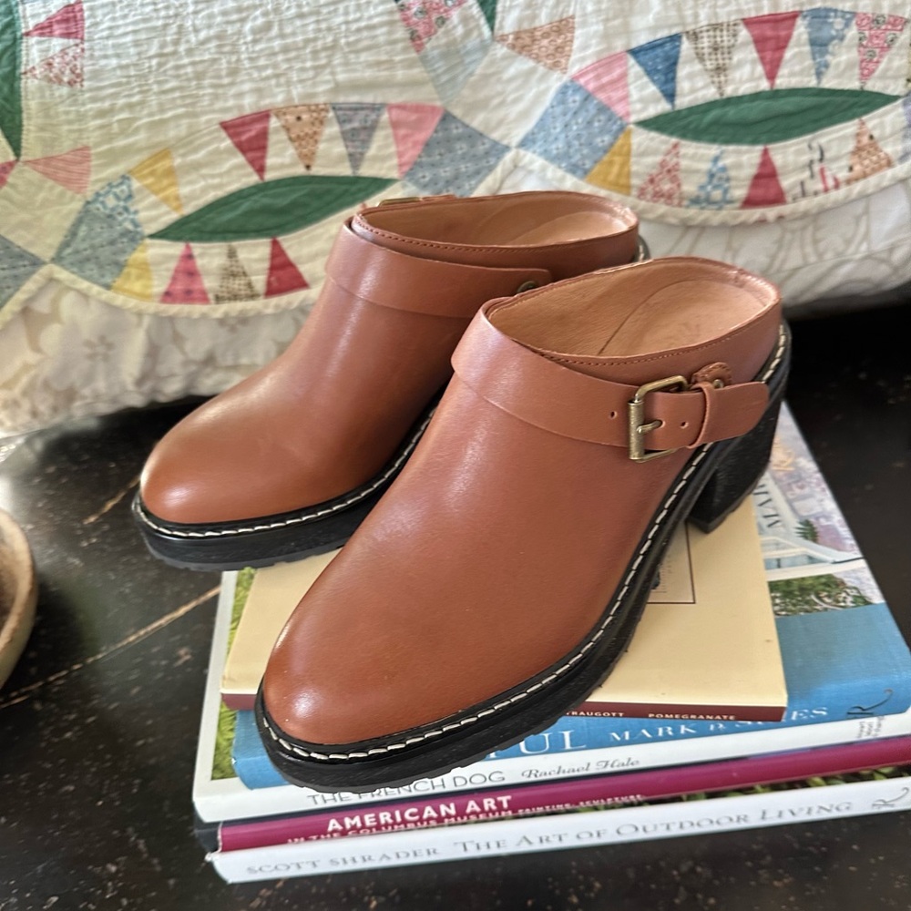 Madewell Willa convertible-strap leather mule size 6.5